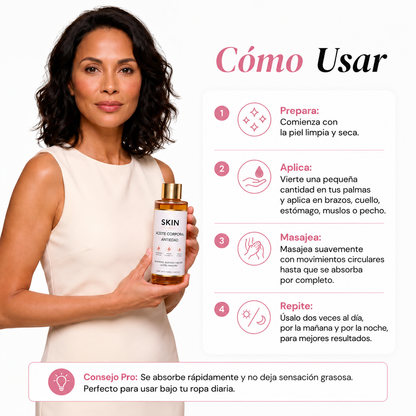 ACEITE CORPORAL ANTIEDAD